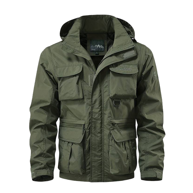 Outdoor Sport Waterproof Jacket - سترة رجالية مقاومة للرياح مقاومة للماء