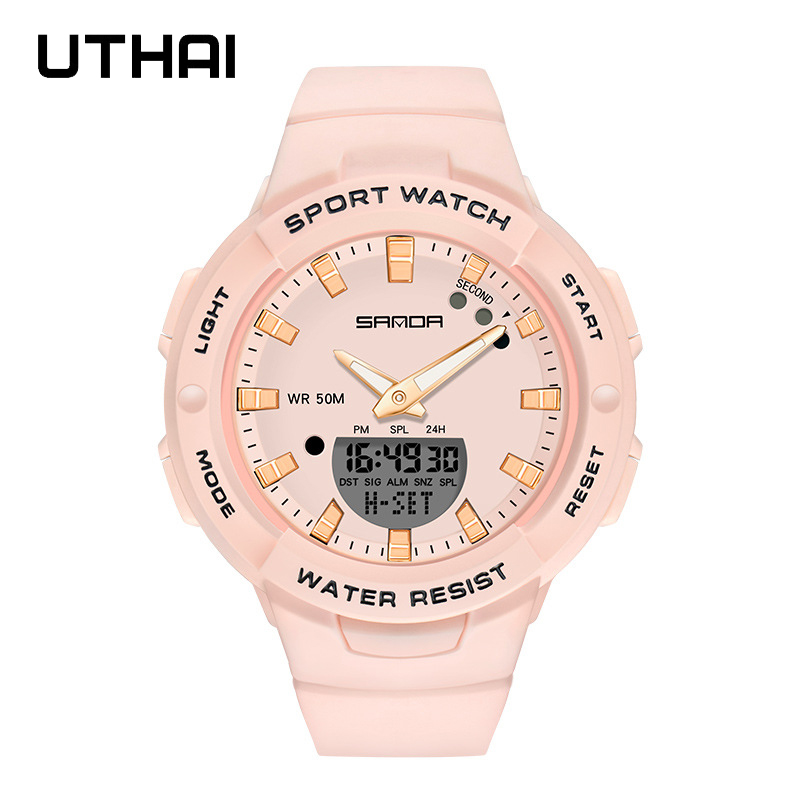 Outdoor Sport Watch - ساعة ماركة SAN DA للنساء، ساعة