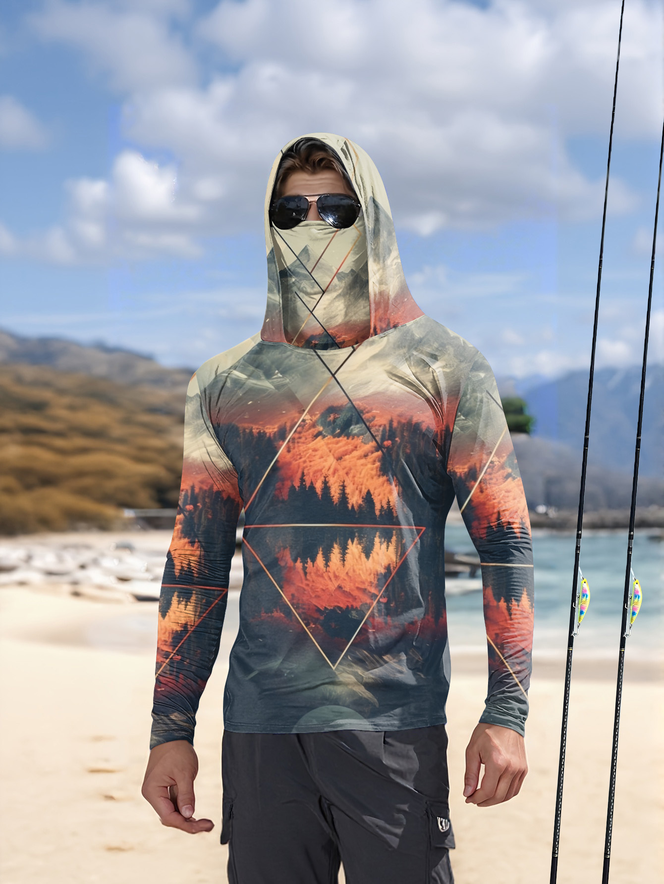 Outdoor Sports Leisure - قميص رجالي طويل الأكمام الأكثر مبيعًا