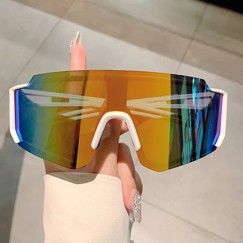 Outdoor Sport Glasses - نظارات شمسية رياضية كبيرة الحجم للرجال