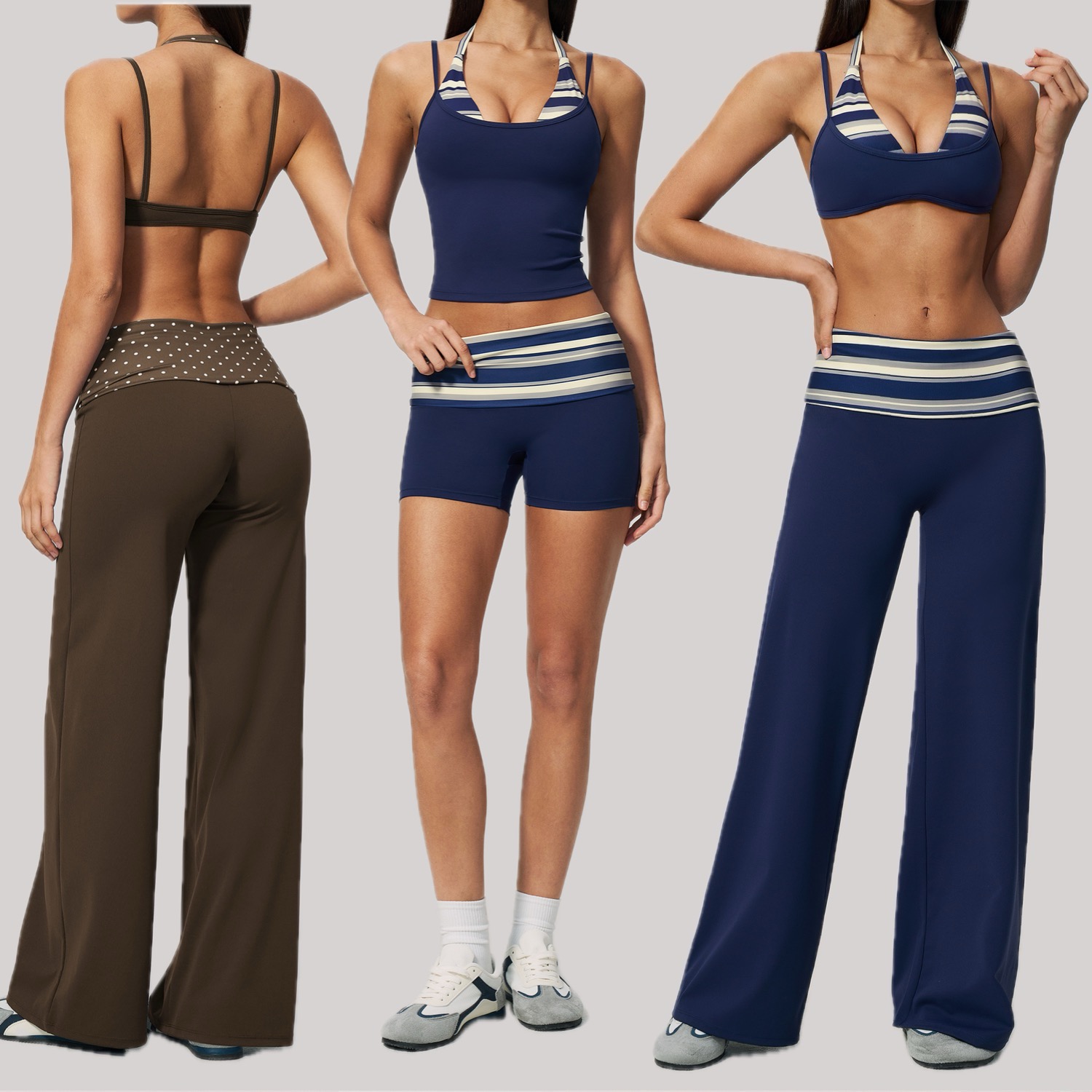 Outdoor Sport Outfit - طقم رياضي نسائي من قطعتين للجري
