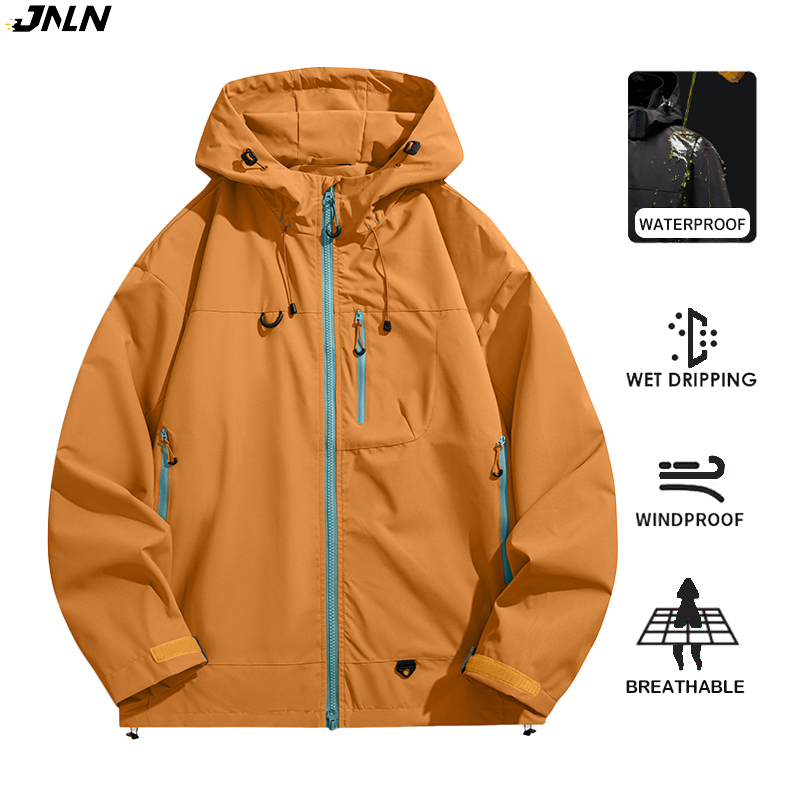 Outdoor Sport Waterproof Jacket - سترة JNLN للرجال والنساء مقاومة للماء
