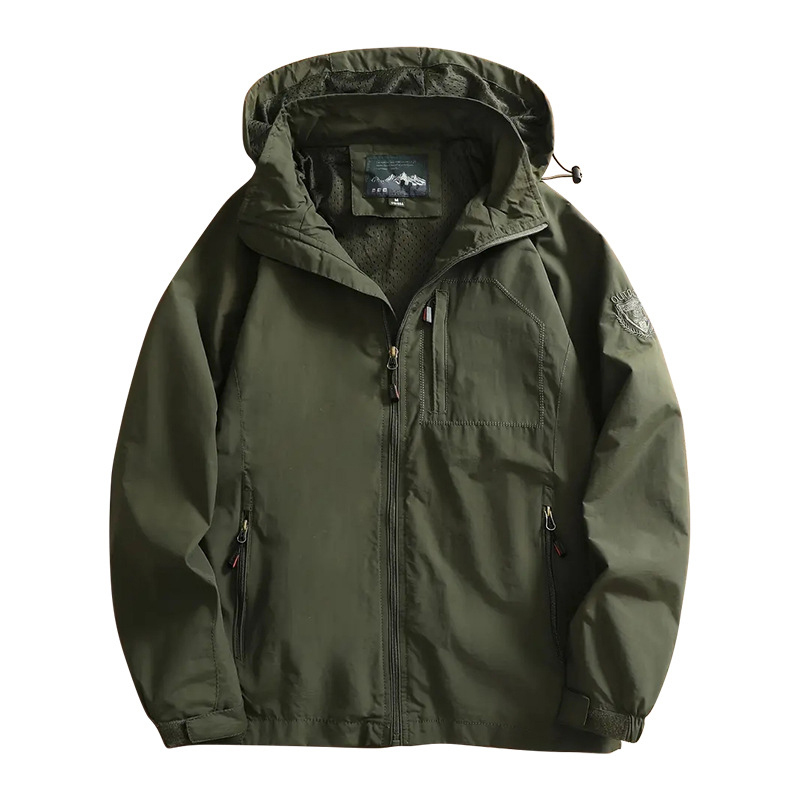 Outdoor Sport Waterproof Jacket - الخريف الرجال المشي لمسافات طويلة سترات