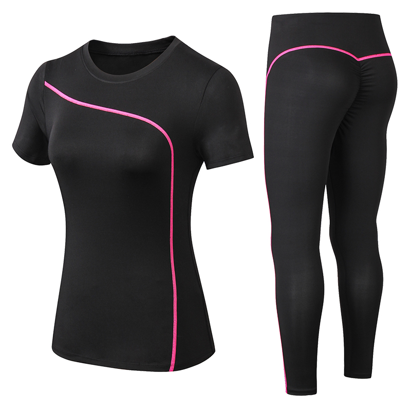 Outdoor Sport Outfit - طقم يوجا سريع الجفاف مكون من
