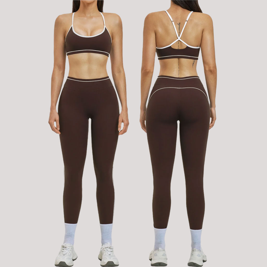 Outdoor Sport Outfit - أطقم رياضية جديدة بتصميم مريح للنساء،
