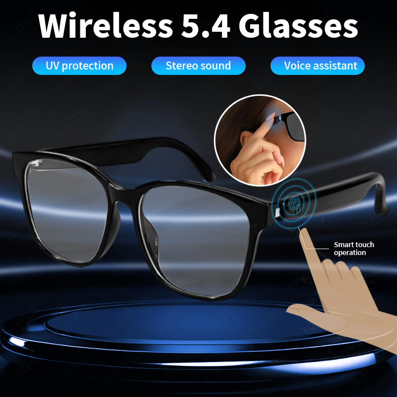 Outdoor Sport Glasses - LIGE نظارات ذكية عالية التقنية لاسلكية