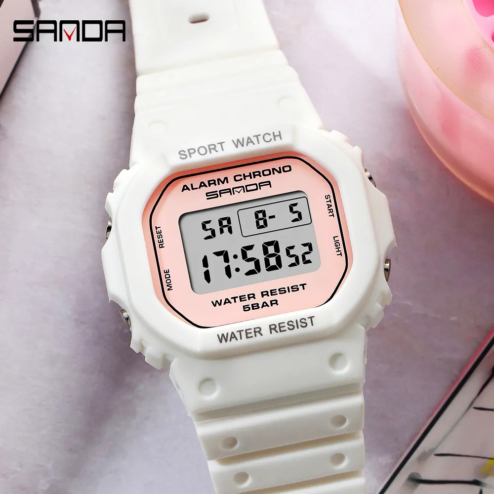 Outdoor Sport Watch - Sanda ساعة يد رياضية نسائية ،