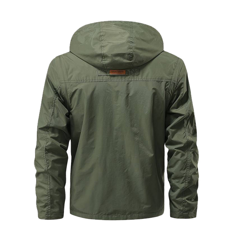 سترة رجالية مقاومة للرياح مقاو - مراجعة Outdoor Sport Waterproof Jacket وسعره