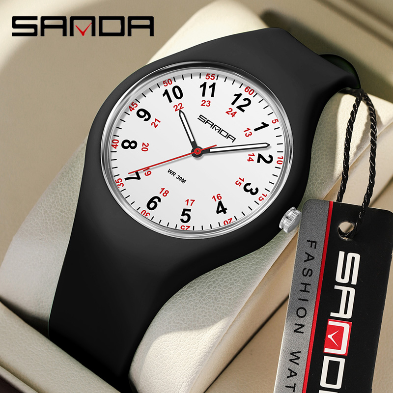 ساعة يد كوارتز نسائية من Sanda - مراجعة Outdoor Sport Watch وسعره