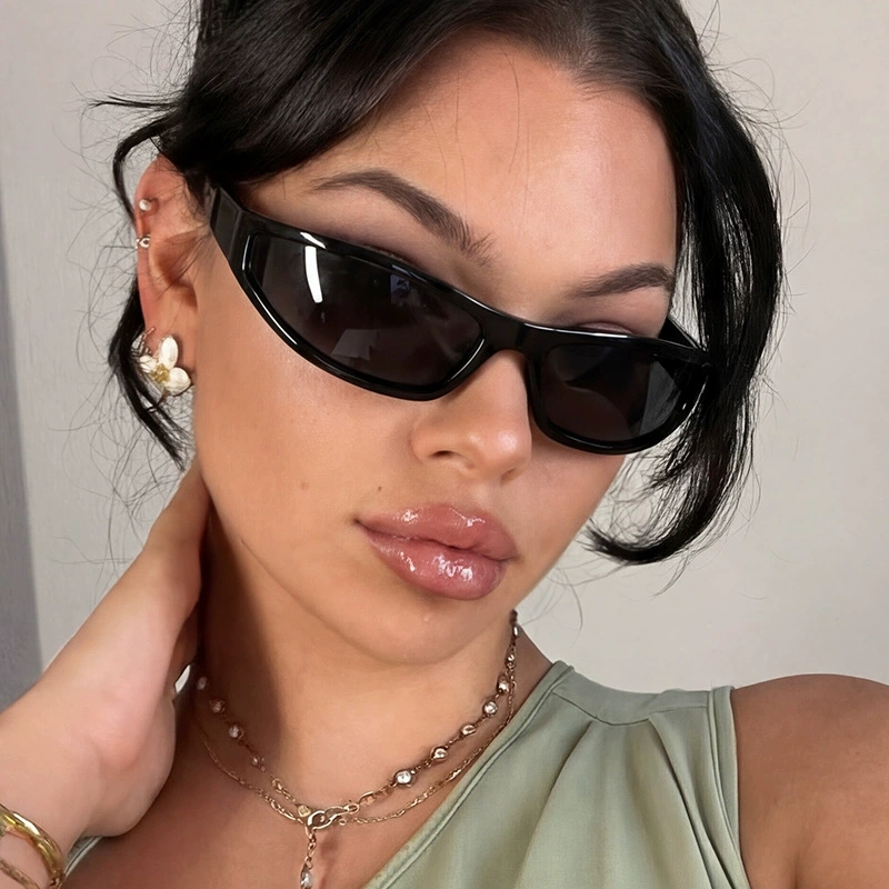 نظارات شمسية مستطيلة ضيقة بتصم - مراجعة Outdoor Sport Glasses وسعره