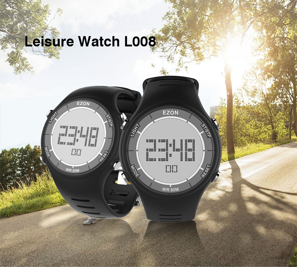 EZON موضة جديدة للمرأة ساعة ري - مراجعة Outdoor Sport Watch وسعره