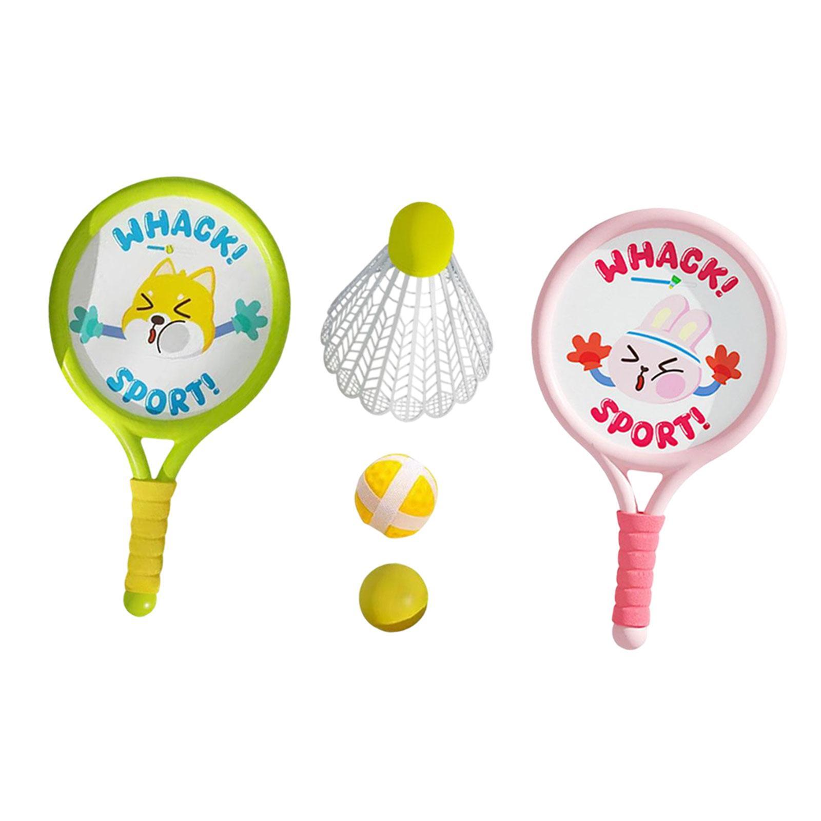 مضربان للريشة الطائرة للأطفال  - مراجعة Indoor Sport And Outdoor Sports وسعره