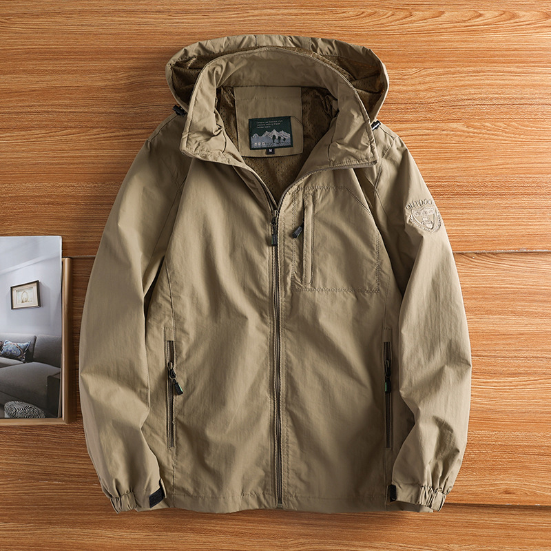 الخريف الرجال المشي لمسافات طو - مراجعة Outdoor Sport Waterproof Jacket وسعره