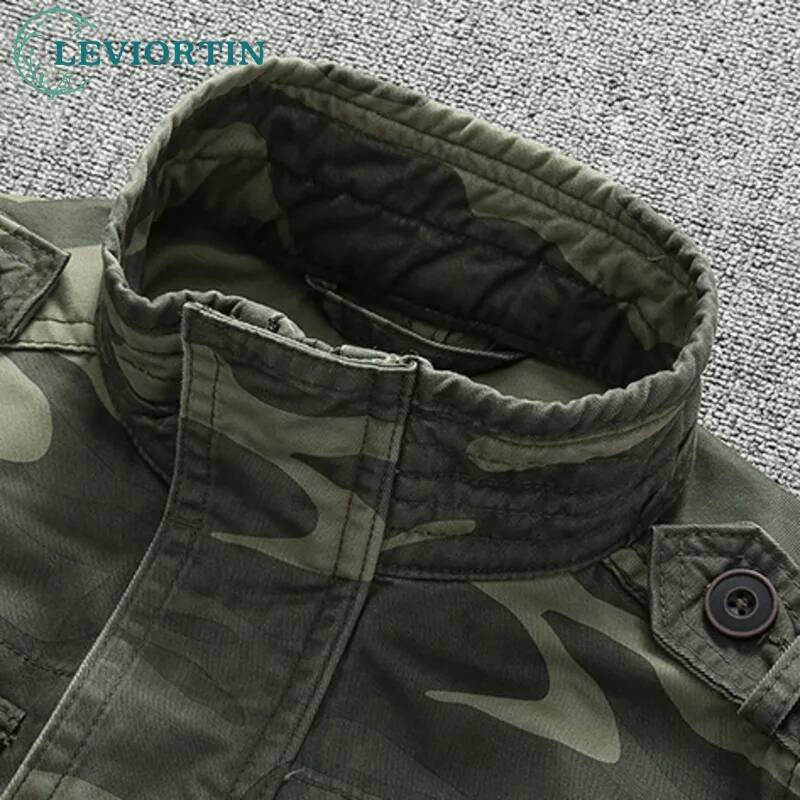 الخريف الرجال العسكرية التمويه - مراجعة Outdoor Sport Waterproof Jacket وسعره