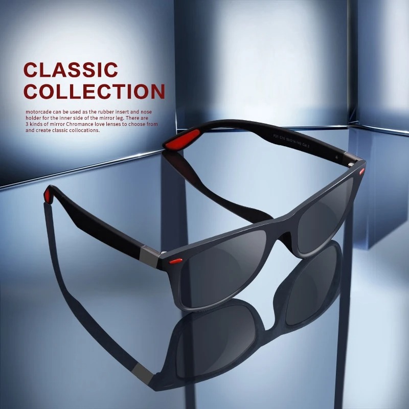 نظارات شمسية كلاسيكية بإطار بل - مراجعة Outdoor Sport Glasses وسعره