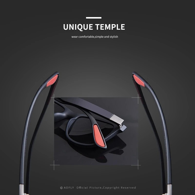 نظارات شمسية كلاسيكية بإطار بل - مراجعة Outdoor Sport Glasses وسعره
