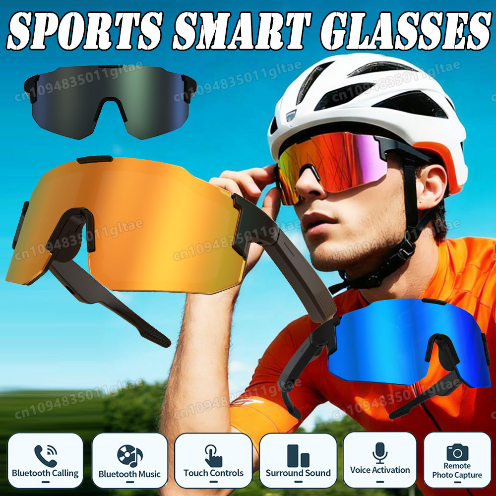نظارات ذكية للدراجات مع كاميرا - مراجعة Outdoor Sport Glasses وسعره
