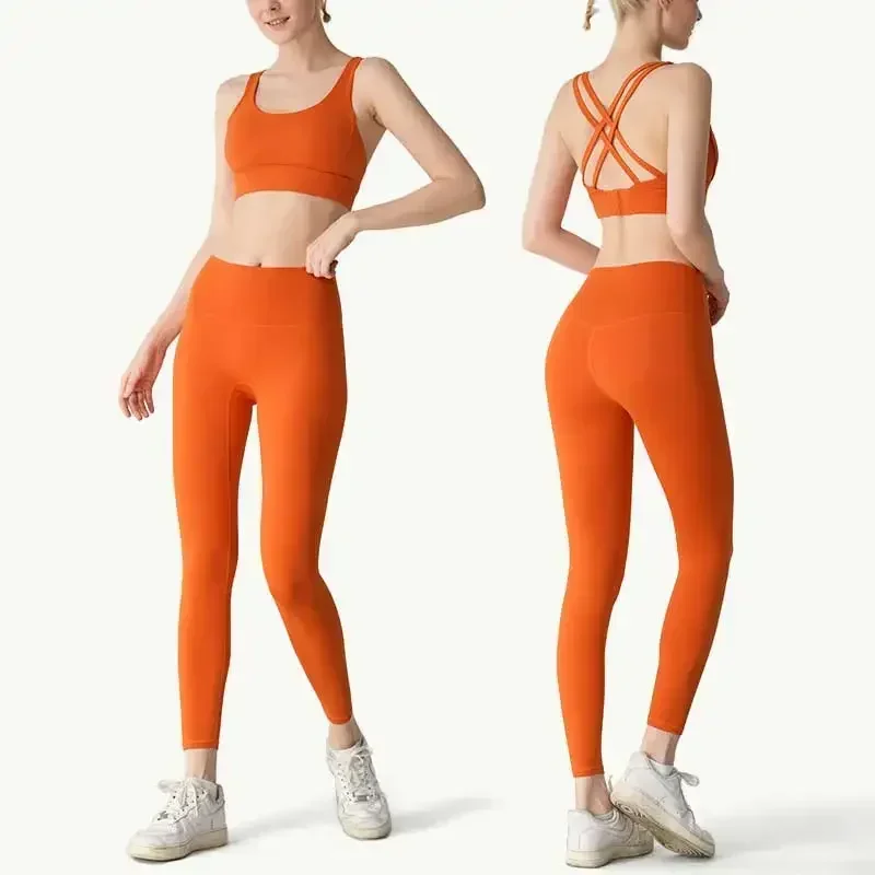 طقم يوجا نسائي من قطعتين، سترة - مراجعة Outdoor Sport Leggings وسعره