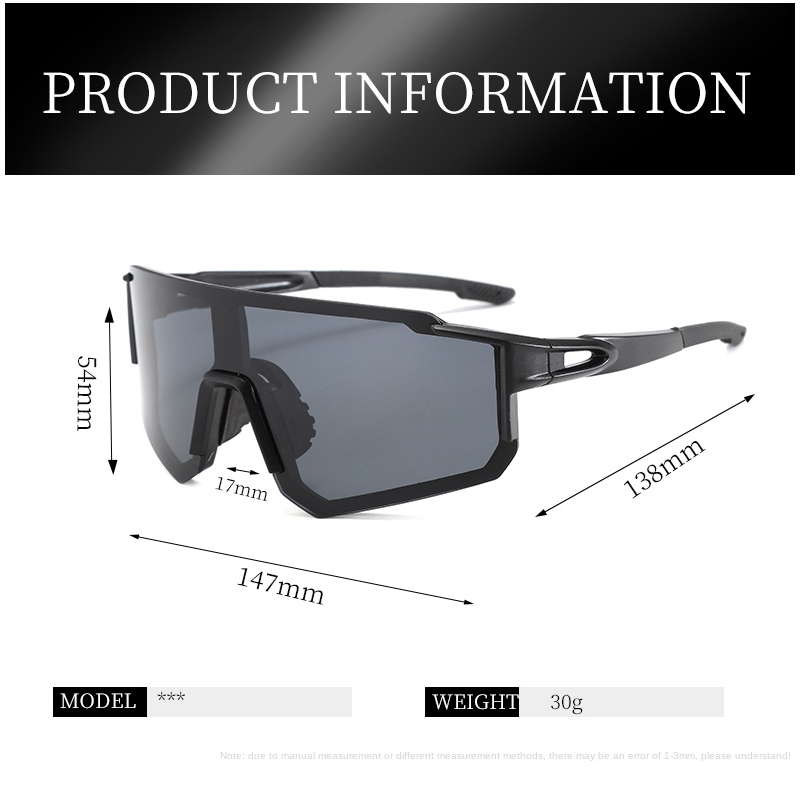 نظارات ركوب الدراجات كبيرة الح - مراجعة Outdoor Sport Glasses وسعره