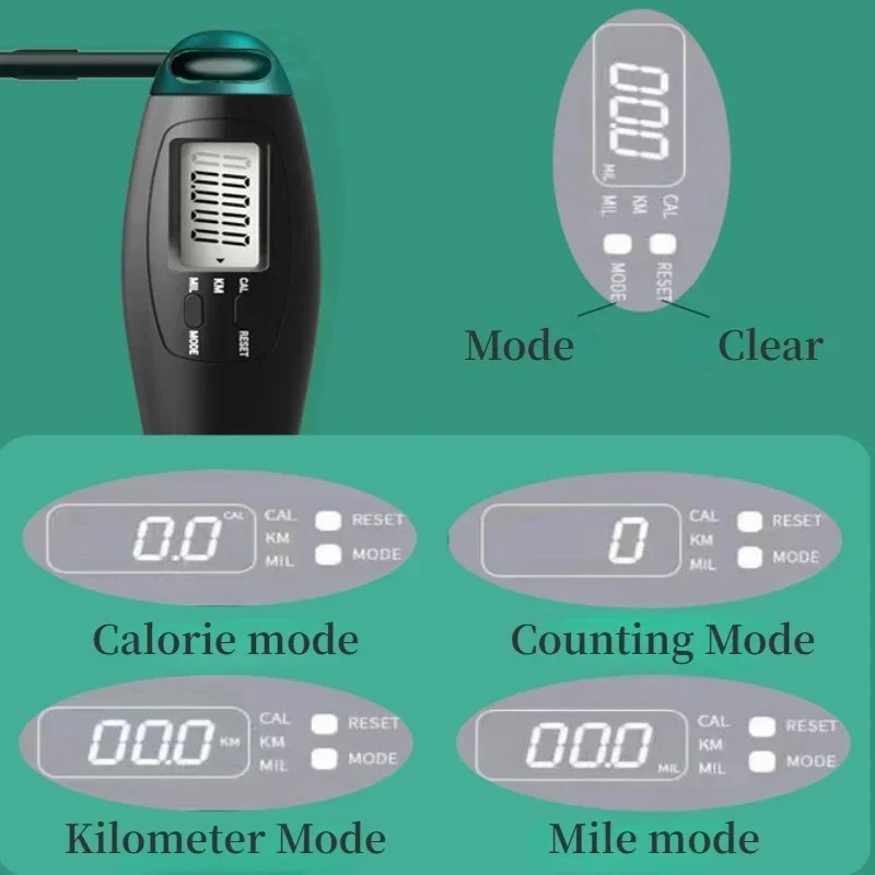 حبل قفز رقمي قابل للتعديل مع ك - مراجعة Speed Skipping Rope وسعره
