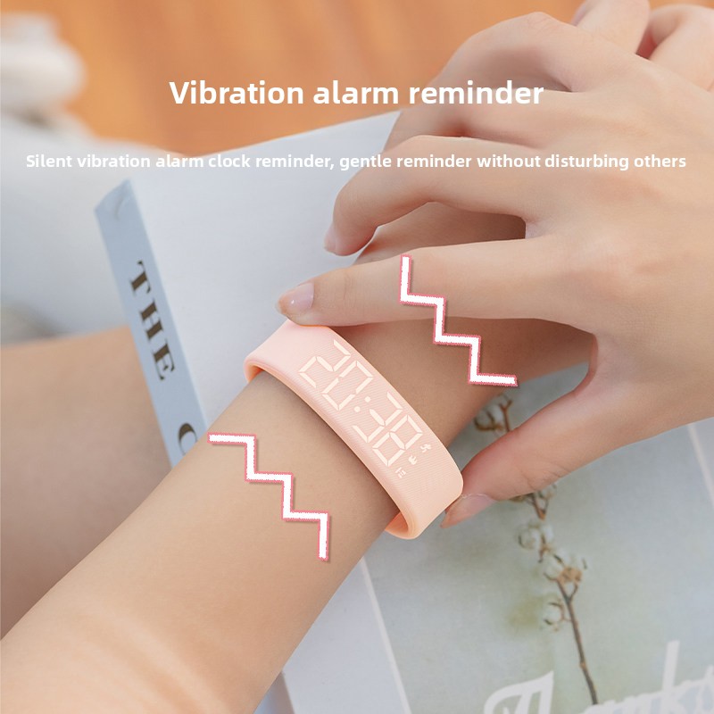 ساعة منبه رقمية LED مع سوار سي - مراجعة Outdoor Sport Watch وسعره