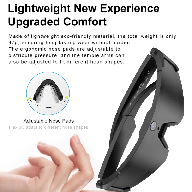 نظارات ذكية Mijia للدراجات مع  - مراجعة Outdoor Sport Glasses وسعره