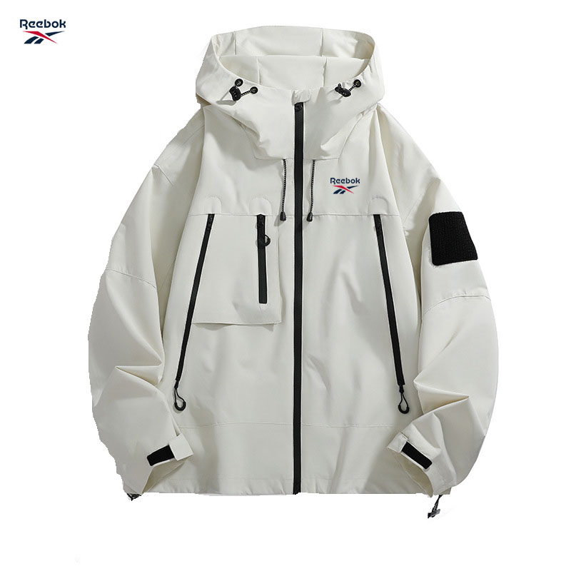 جاكيت ريبوك رجالي بغطاء رأس، أ - مراجعة Outdoor Sport Waterproof Jacket وسعره