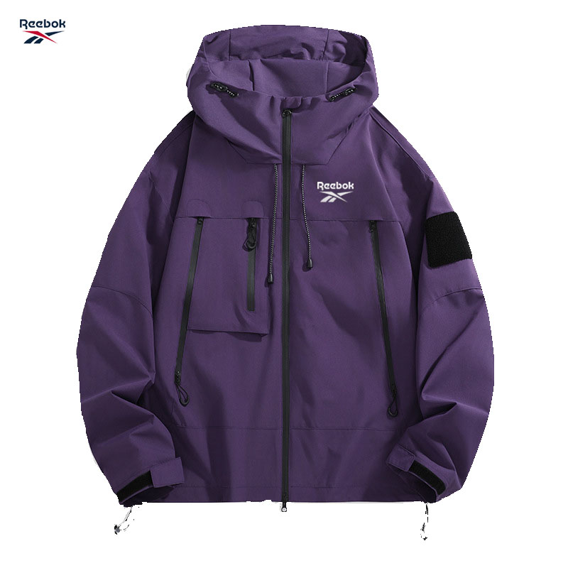 جاكيت ريبوك رجالي بغطاء رأس، أ - مراجعة Outdoor Sport Waterproof Jacket وسعره
